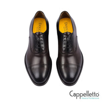 Carica l'immagine nel visualizzatore di Gallery, Stringata Oxford in Pelle Testa di Moro