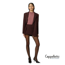 Carica l'immagine nel visualizzatore di Gallery, NOVALIS Pantaloncini/Minigonna in flanella Bordeaux