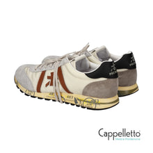 Carica l'immagine nel visualizzatore di Gallery, LUCY Sneaker Uomo Bianco/Cuoio 8189