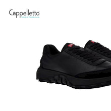 Carica l'immagine nel visualizzatore di Gallery, DRIFT Trail Sneaker uomo in PET e Pelle Nera