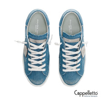 Carica l'immagine nel visualizzatore di Gallery, PRSX LOW Donna Denim Bluette SC13