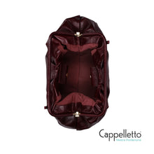 Carica l'immagine nel visualizzatore di Gallery, JANINE 3026 Borsa in Pelle Bordeaux