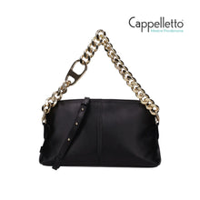 Carica l'immagine nel visualizzatore di Gallery, MICHELLE Borsa Small in Pelle Nera
