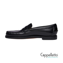 Carica l'immagine nel visualizzatore di Gallery, Classic Dan Mocassino Uomo Nero