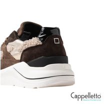 Carica l'immagine nel visualizzatore di Gallery, FUGA Sneaker Donna Natural Chocolate