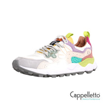 Carica l'immagine nel visualizzatore di Gallery, YAMANO 3 Donna Suede/Nylon Lilla-Bianco