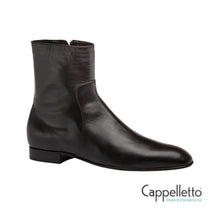 Carica l'immagine nel visualizzatore di Gallery, ZOE Stivaletto in Pelle Glove Coffee