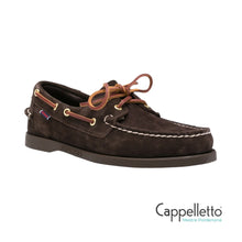 Carica l'immagine nel visualizzatore di Gallery, PORTLAND Artisan Donna Opera Suede Dark Brown