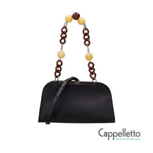 Carica l'immagine nel visualizzatore di Gallery, KATE Clutch in Nappa Nera