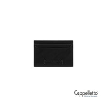 Carica l'immagine nel visualizzatore di Gallery, Portafoglio da Uomo in Nappa Nero 4981