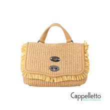 Carica l'immagine nel visualizzatore di Gallery, Postina BABY Vimini con Frangia Beige Paprika Dolce