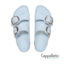 Carica l'immagine nel visualizzatore di Gallery, ARIZONA Donna Big Buckle Shine Light Blue