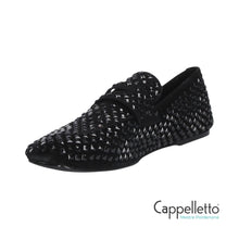 Carica l'immagine nel visualizzatore di Gallery, ELISE Mocassino Strass Nero