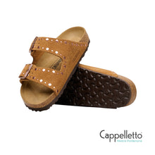 Carica l'immagine nel visualizzatore di Gallery, ARIZONA Donna Rivet Mink Suede