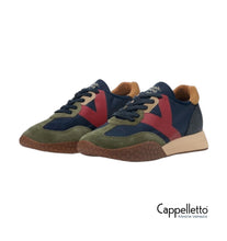 Carica l'immagine nel visualizzatore di Gallery, Sneaker Uomo 9718 Military/Dk.Navy