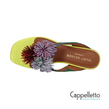 Carica l'immagine nel visualizzatore di Gallery, POM POM T-BAR Flat Suede Multi
