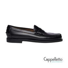 Carica l'immagine nel visualizzatore di Gallery, Classic Dan Mocassino Uomo Nero