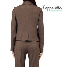 Carica l'immagine nel visualizzatore di Gallery, Blazer Slim Fit in Tessuto Mélange CA6122