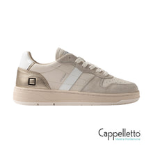 Carica l'immagine nel visualizzatore di Gallery, COURT Sneaker Donna Shiny Bianco/Platino