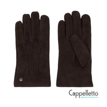 Carica l'immagine nel visualizzatore di Gallery, Guanti da Uomo in Camoscio Testa di Moro
