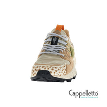 Carica l'immagine nel visualizzatore di Gallery, YAMANO 3 Sneaker UNI Cow Velour Beige Cognac