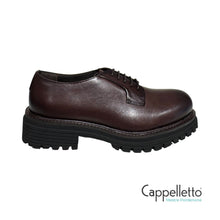Carica l'immagine nel visualizzatore di Gallery, Scarpa Derby Donna BL35030 Old Crust Testa di Moro