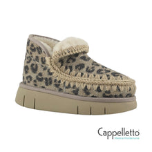 Carica l'immagine nel visualizzatore di Gallery, Eskimo Bounce Sneaker Hairy Cow Suede Leo