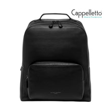 Carica l'immagine nel visualizzatore di Gallery, FLORENCE Zaino Grande da Uomo in Pelle Nera