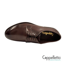 Carica l'immagine nel visualizzatore di Gallery, Scarpa Derby Sfoderata 116 Positano Ebano