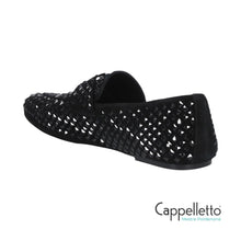 Carica l'immagine nel visualizzatore di Gallery, ELISE Mocassino Strass Nero