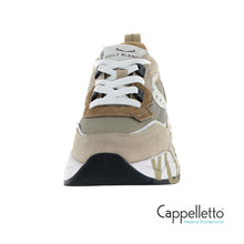 Carica l'immagine nel visualizzatore di Gallery, CLUB105 Sneaker Donna Suede/Nylon Laminato Platino