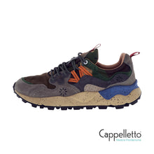 Carica l'immagine nel visualizzatore di Gallery, YAMANO 3 Uomo Camo Suede/Nylon Anthracite-Black