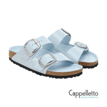 Carica l'immagine nel visualizzatore di Gallery, ARIZONA Donna Big Buckle Shine Light Blue