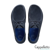 Carica l'immagine nel visualizzatore di Gallery, UTTI LACE Donna Pelle Scamosciata Navy
