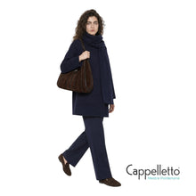 Carica l'immagine nel visualizzatore di Gallery, DUA Borsa Grande in Pelle e Suede Ralph Espresso