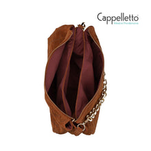 Carica l'immagine nel visualizzatore di Gallery, REFLEX Borsa Big 3028 Suede Croco Cognac