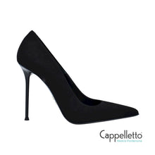 Carica l'immagine nel visualizzatore di Gallery, LEY 56 Décolleté in Suede Nero