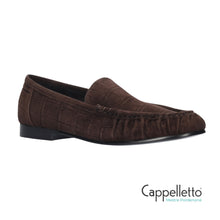 Carica l'immagine nel visualizzatore di Gallery, LYSA Loafer in Suede Dark Brown