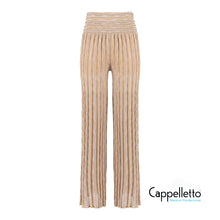 Carica l'immagine nel visualizzatore di Gallery, YOVA Pantalone in Maglia Oro