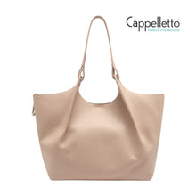 Carica l'immagine nel visualizzatore di Gallery, DUA Borsa Grande in Pelle Pink Salt