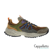 Carica l'immagine nel visualizzatore di Gallery, SANCHIA Sneakers Uomo in Suede/Tessuto - Marrone