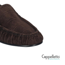 Carica l'immagine nel visualizzatore di Gallery, LYSA Loafer in Suede Dark Brown