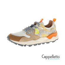 Carica l'immagine nel visualizzatore di Gallery, YAMANO 3 Sneaker UNI Suede/Nylon Animalier Light Brown