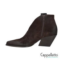 Carica l'immagine nel visualizzatore di Gallery, Texano Basso E2004 in Suede Testa di Moro