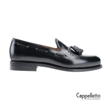 Carica l'immagine nel visualizzatore di Gallery, Mocassino Nappine Rois Nero 8491-K3