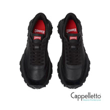 Carica l'immagine nel visualizzatore di Gallery, DRIFT Trail Sneaker Donna in PET e Pelle Nera