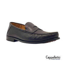 Carica l'immagine nel visualizzatore di Gallery, Mocassino Uomo con Fascetta Pelle T.Moro