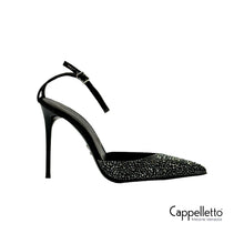 Carica l'immagine nel visualizzatore di Gallery, LUXO Scarpa Gioiello Plum Nero
