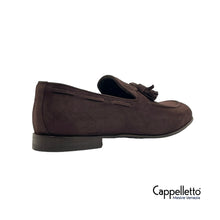 Carica l'immagine nel visualizzatore di Gallery, Mocassino Uomo con Nappine T.Moro 1193