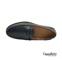 Carica l'immagine nel visualizzatore di Gallery, Mocassino con Fascetta Pelle Nera